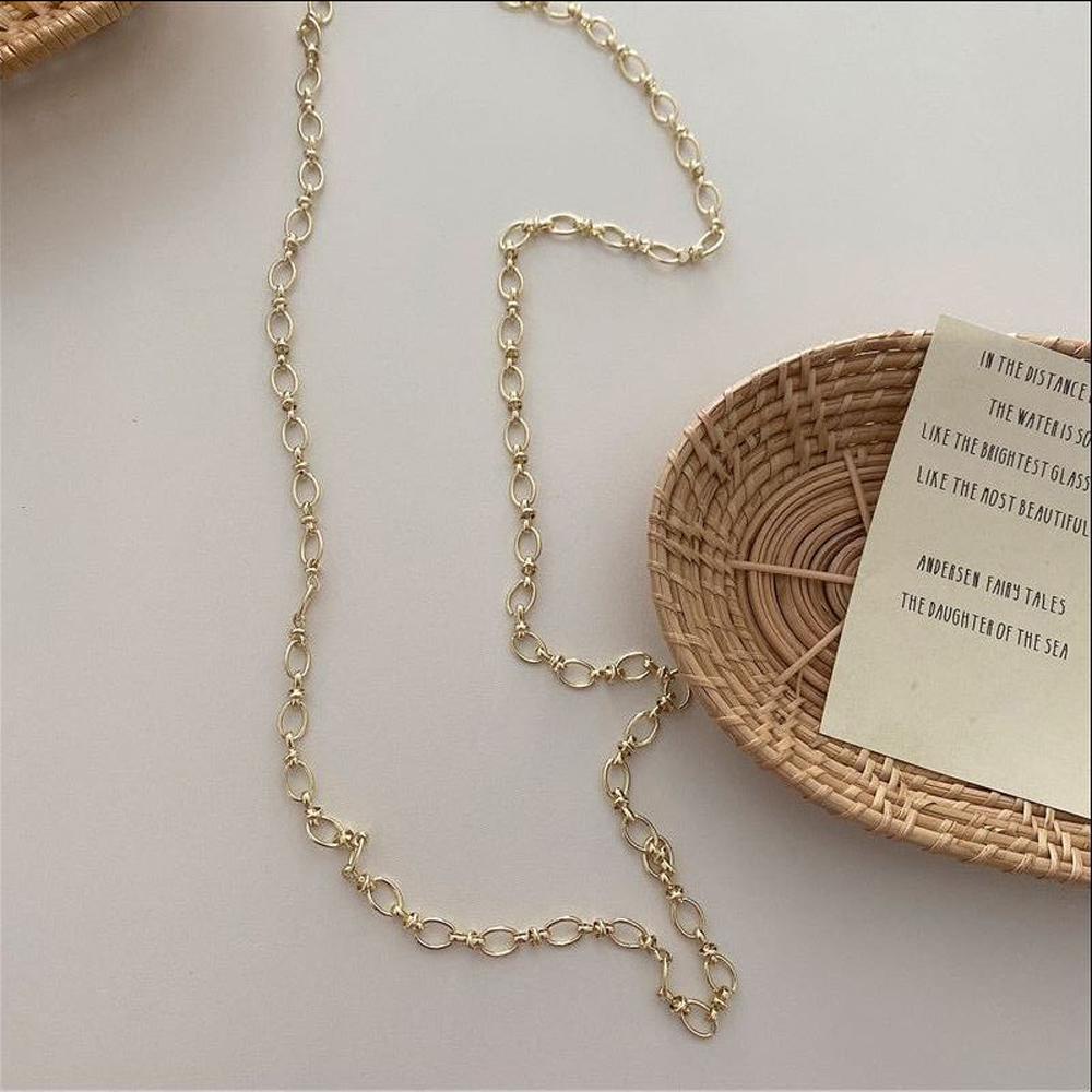 Dây Đeo Mắt Kính Bằng Kim Loại Cho Nữ|Dây Chuyền Ngọc Trai