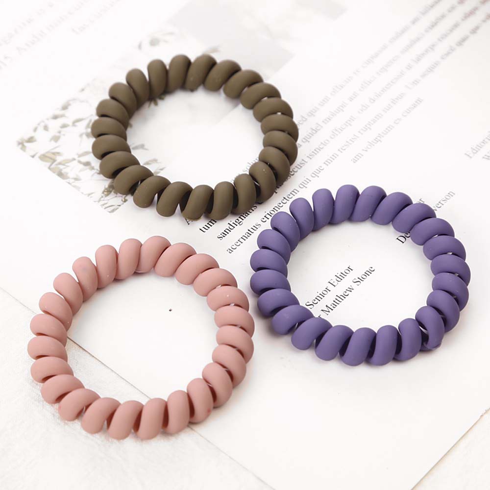 Set 5 Dây Buộc Tóc Lò Xo Thời Trang Cho Nữ