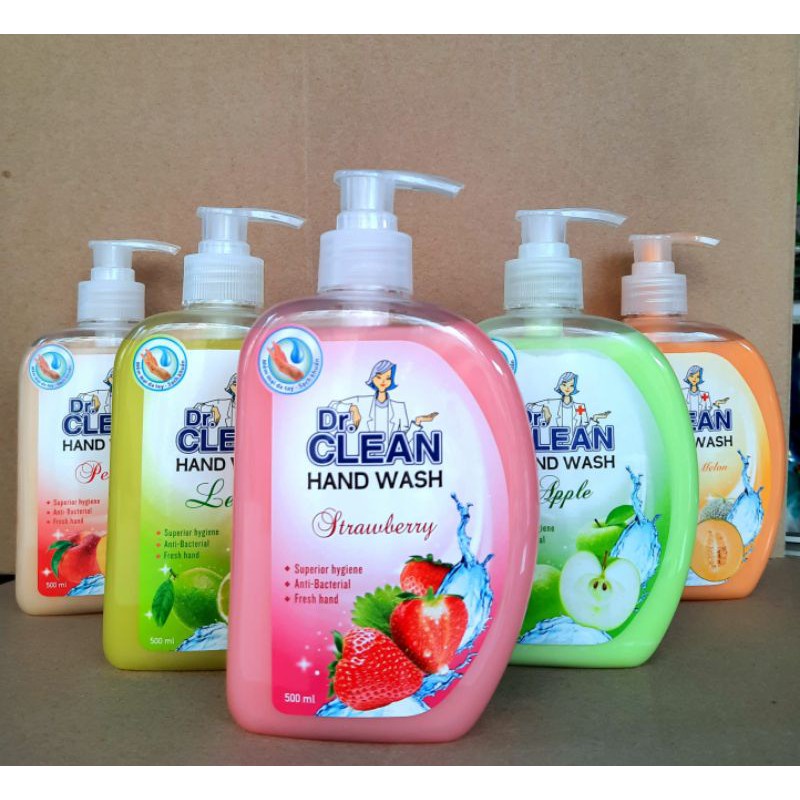 Nước Rửa tay Dr.Clear sạch khuẩn 500ml- Hàng Chính Hãng