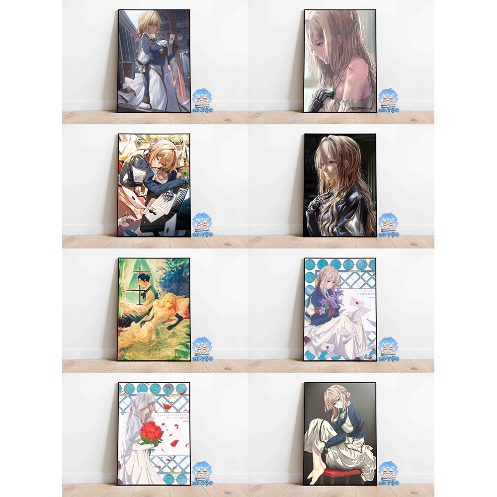 POSTER A3 CHẤT LƯỢNG CHUẨN ANIME VIOLET EVERGARDEN (8) - 2D TỘC SHOP