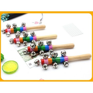 Lục lạc gỗ bi sắt cây