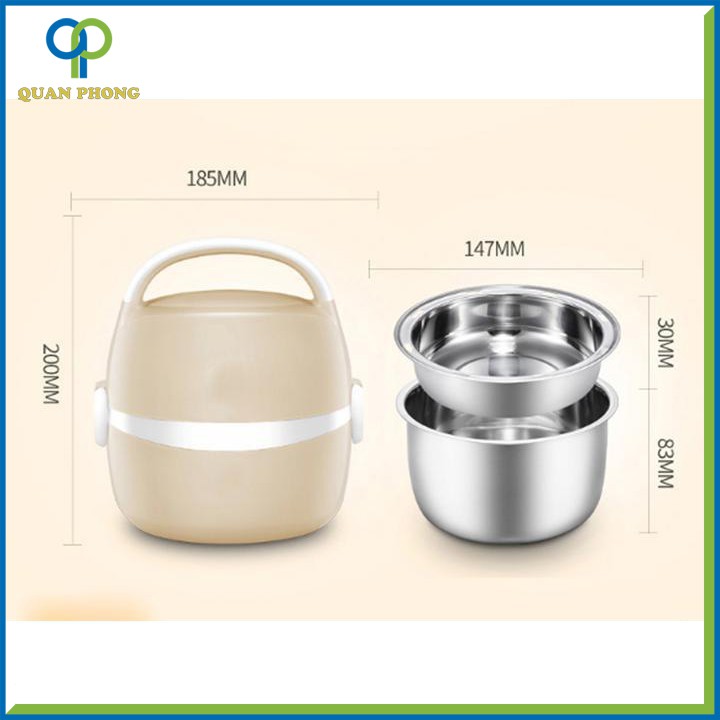 Hộp Cơm Cắm Điện, Hâm Nóng Giữ Nhiệt Lotor Bằng Hơi Nước Đảm Bảo Dinh Dưỡng Tốt Cho Bạn | BigBuy360 - bigbuy360.vn