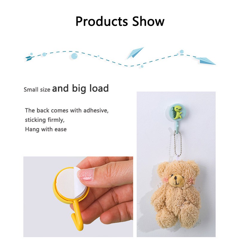 Set 6 Hoặc 12 Móc Treo Đồ Hình Chữ J