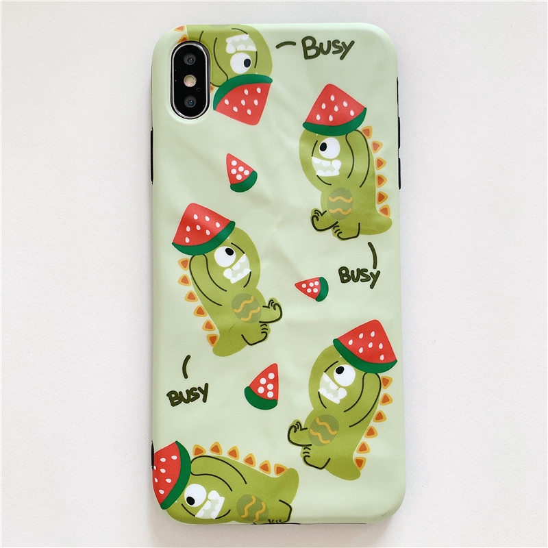 Ốp Điện Thoại Hình Khủng Long Đáng Yêu Cho Iphonexs Max Xr I 7 I 6 6s Plus 8 | BigBuy360 - bigbuy360.vn