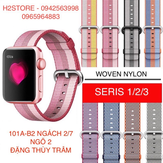 Dây Woven Nylon cho Apple Watch