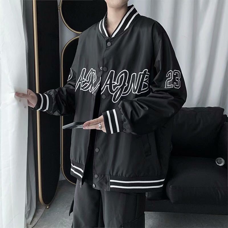 Áo Khoác Bomber Jacket/ Áo khoác bomber dù unisex form rộng 2 lớp 23 nam nữ Ulzzang NUPAKACHI