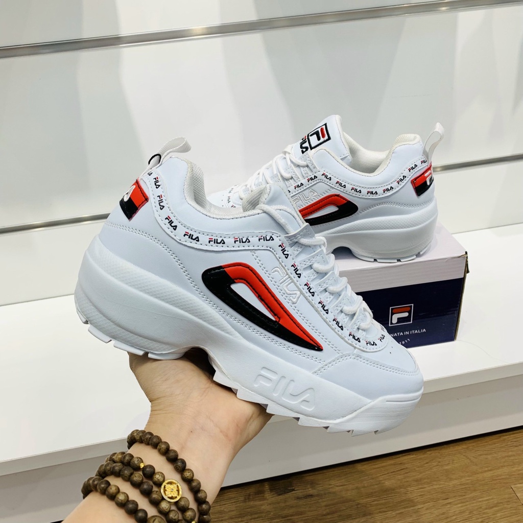 Giày Thể Thao Hack Dáng Nữ Fila Disruptor 2 Siêu Đẹp, Siêu Bền, Siêu Êm, Siêu Cá Tính, Hàng 1:1
