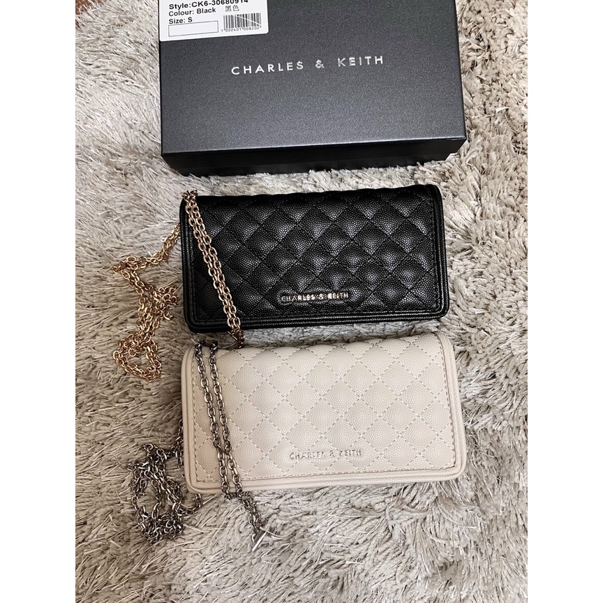 Túi ô trám da hạt sz 18cm có dây ful box video ảnh thật