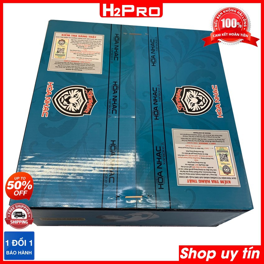 Amply karaoke Hoà Nhạc Jarugaer PA-6700A H2Pro 16 sò lớn-1500W, tích hợp lọc xì, Amply karaoke công suất lớn chạy khoẻ