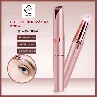 Bút Tỉa Lông Mày Đa Năng Cao Cấp Có Sạc Điện Tiện Lợi Cho Phái Đẹp- Jun TiTi
