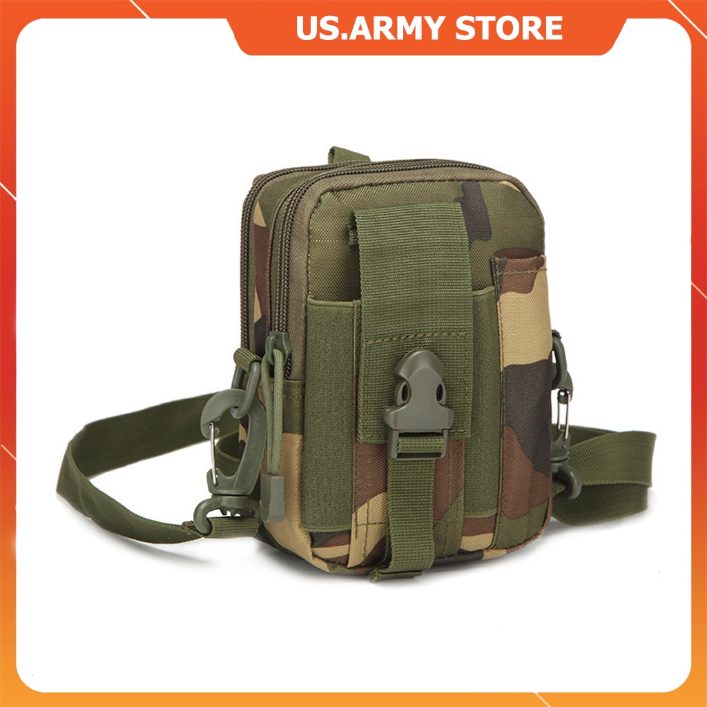 Túi Đeo Chéo Nam Nữ, Túi Đeo Hông Tiện Dụng Chống Nước  Phong Cách Thể Thao