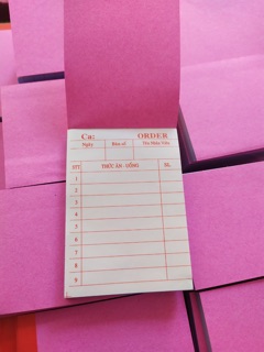 Compo 10 cuốn Order có kẻ size nhỏ 7x10