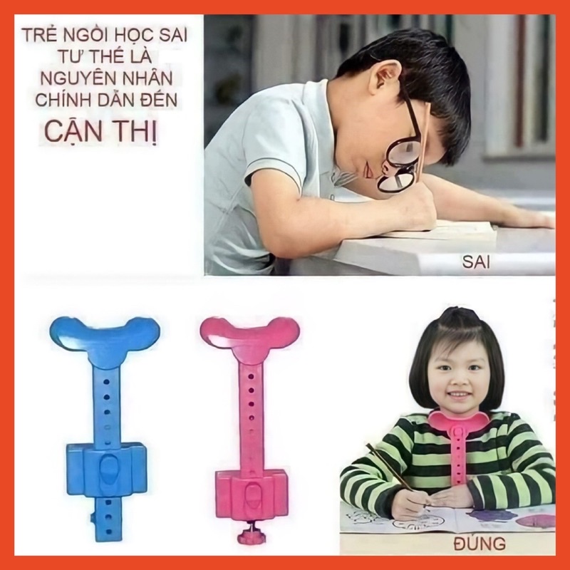 Dụng cụ đỡ cằm chống cận thị cho bé