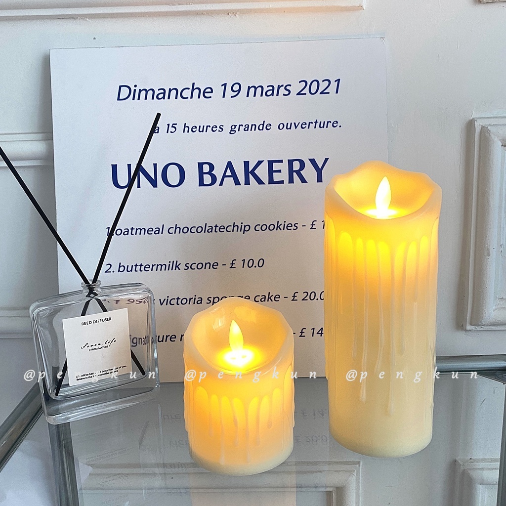 Đèn Trang Trí Hình Ngọn Lửa Phong Cách Lãng Mạn