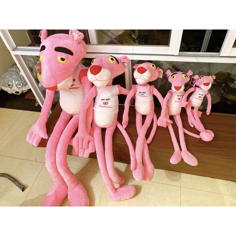 Báo hồng gấu bông báo hồng thú nhồi bông chất liệu cao cấp nhiều size 60 80 100 130cm MASCOT SHOP