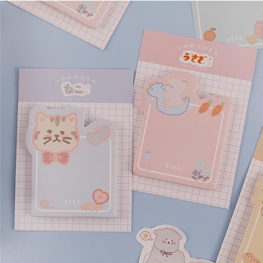 Giấy ghi chú dễ thương, giấy note cute dạng dán