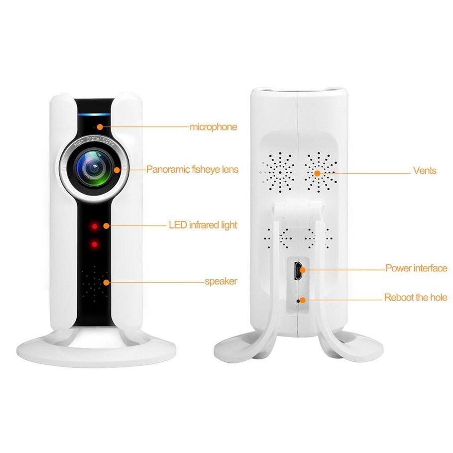 Camera IP không dây WIFI yoosee tầm nhìn ban đêm 720P góc rộng