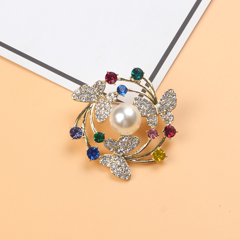 Trâm Cài Áo Khoác Cardigan Hình Bướm Lá Ginkgo Cao Cấp Thời Trang Cho Nữ