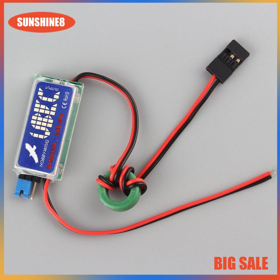 【SUN】5V/6V UBEC 3A Lowest RF Noise Full Shielding Antijamming Switching Regulator