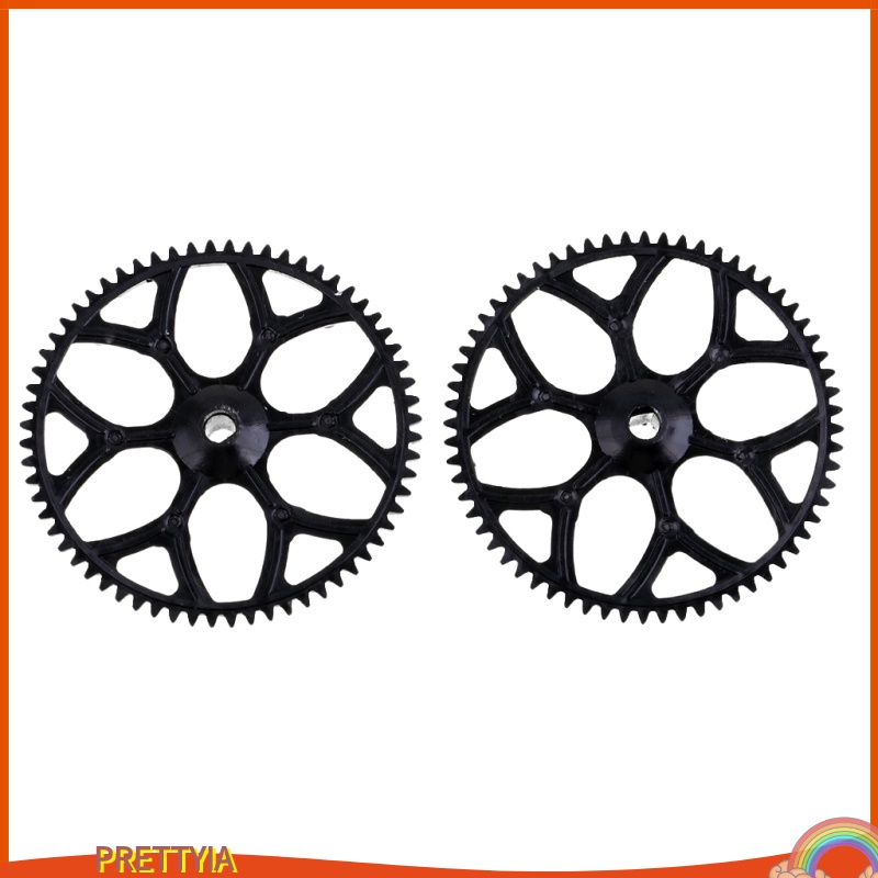 Set 2 Bánh Răng Nhựa Cho Trực Thăng Điều Khiển Từ Xa WLtoys V977 V988 V966 XK K110