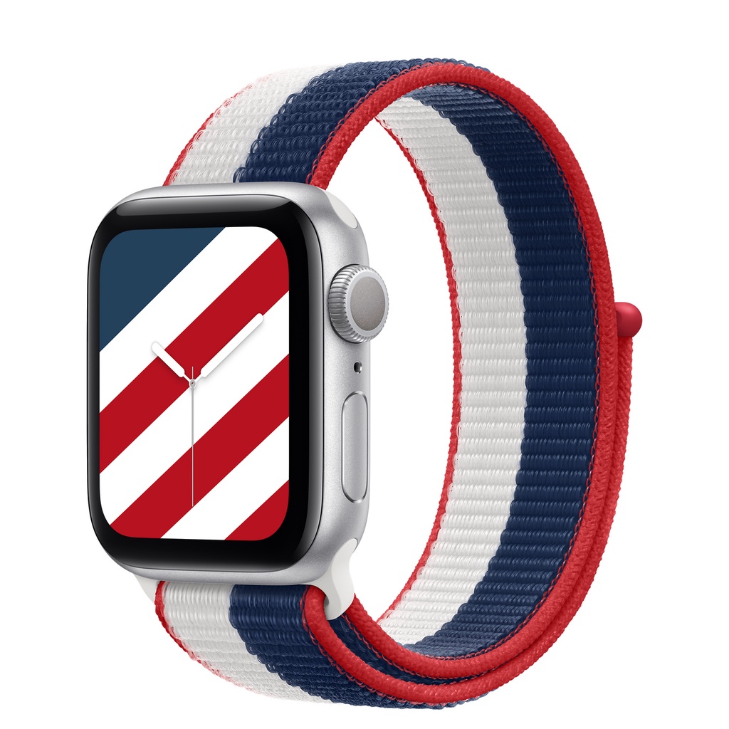 Dây đeo nylon thể thao thích hợp cho đồng hồ iWatch series 7 6 SE 5 4 3 21 44mm 40m 42mm 38mm 45mm