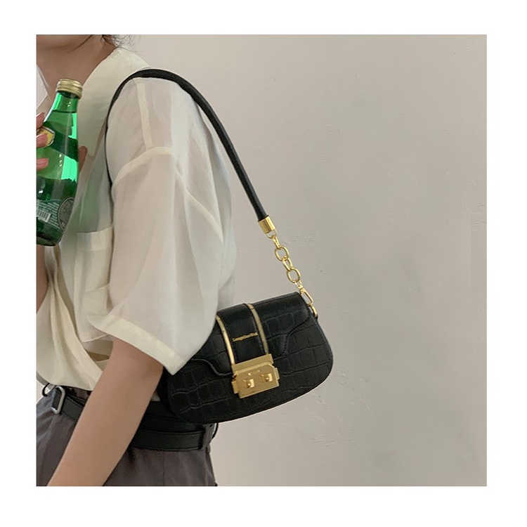 Túi xách nữ túi đeo chéo nữ đẹp kẹp nách đeo vai cao cấp thời trang 2023 vân cá sấu TX0048 Hana Bags