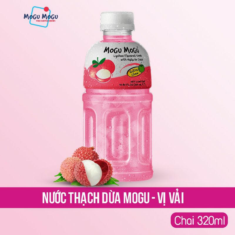 Mogu nước trái cây đủ vị 320g Thái Lan