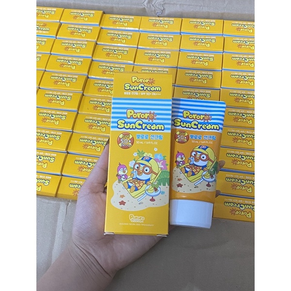 KEM CHỐNG NẮNG PORORO DÙNG CẢ CHO MẶT VÀ BODY CHO TRẺ EM date 2026