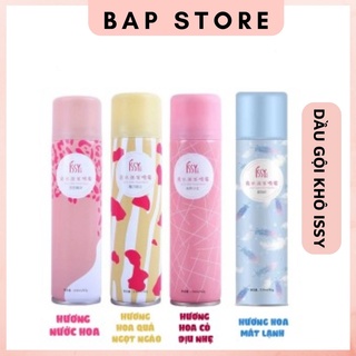 Dầu Gội Khô Issy Dạng Xịt Không Bết Dính Giúp Tóc Bồng Bềnh Mượt Mà 150ml