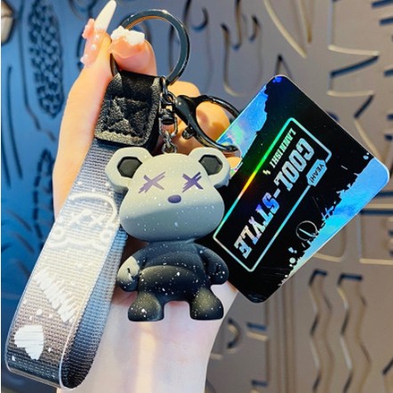 Móc Khóa Hình Gấu Hoạt Hình Dễ Thương