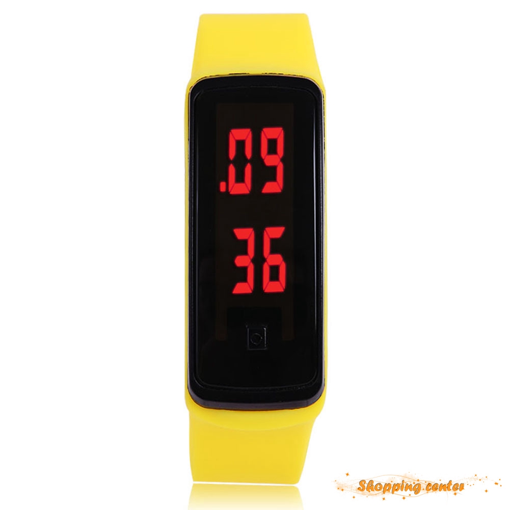 Đồng Hồ Điện Tử Cảm Ứng Màn Hình Led Dây Cao Su Chống Nước Thời Trang | BigBuy360 - bigbuy360.vn