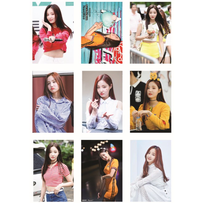 Lomo card ảnh thành viên MOMOLAND - YEONWOO full 81 ảnh