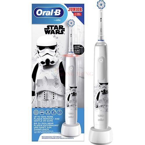 Bàn chải điện trẻ em Oral-B Pro 3 Junior - Hàng nhập khẩu