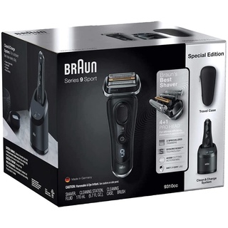 Máy cạo râu cao cấp Braun Series 9 9310CC Black - Made in Germany