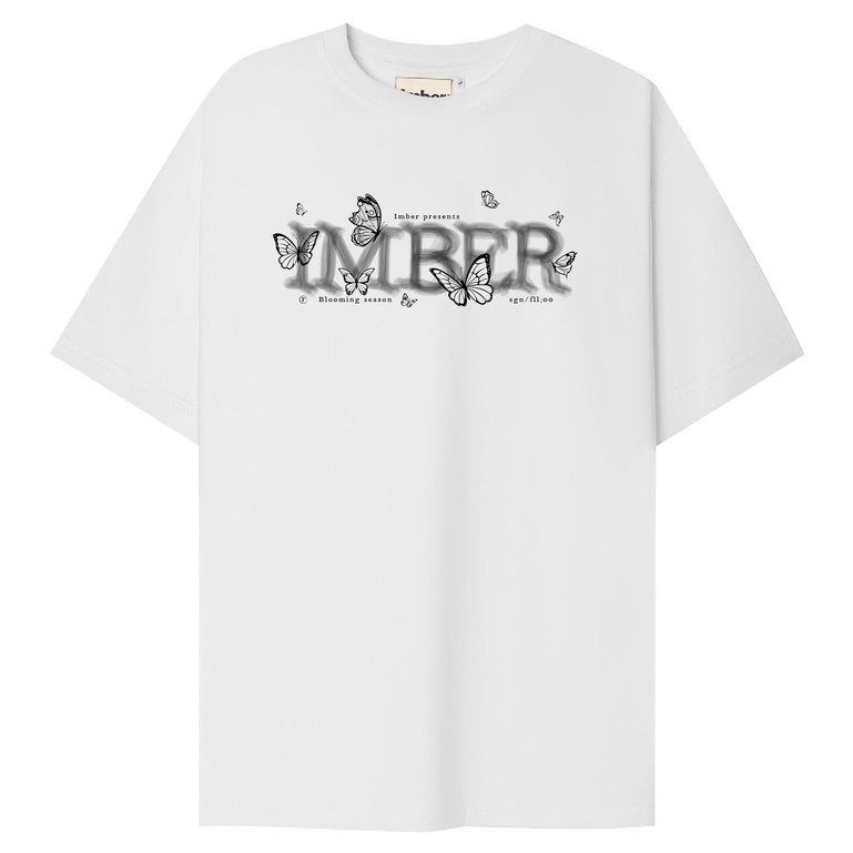 ÁO THUN IMBER BUTTERFLY/WHITE