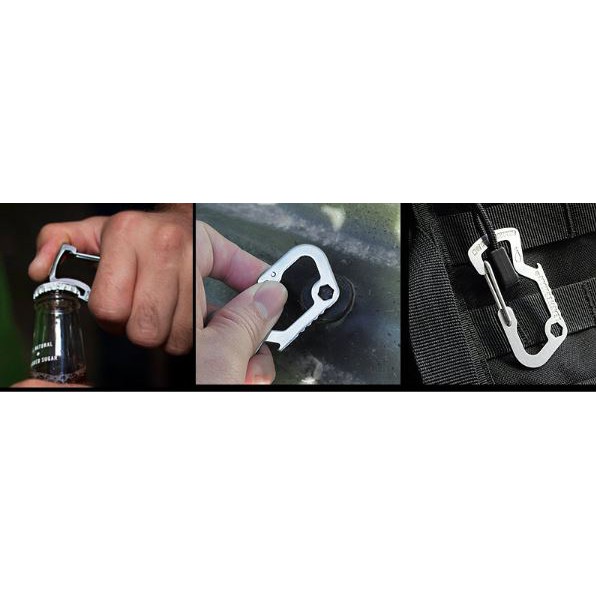 Móc khóa EDC Thép Không Gỉ - Màu Thép | BigBuy360 - bigbuy360.vn