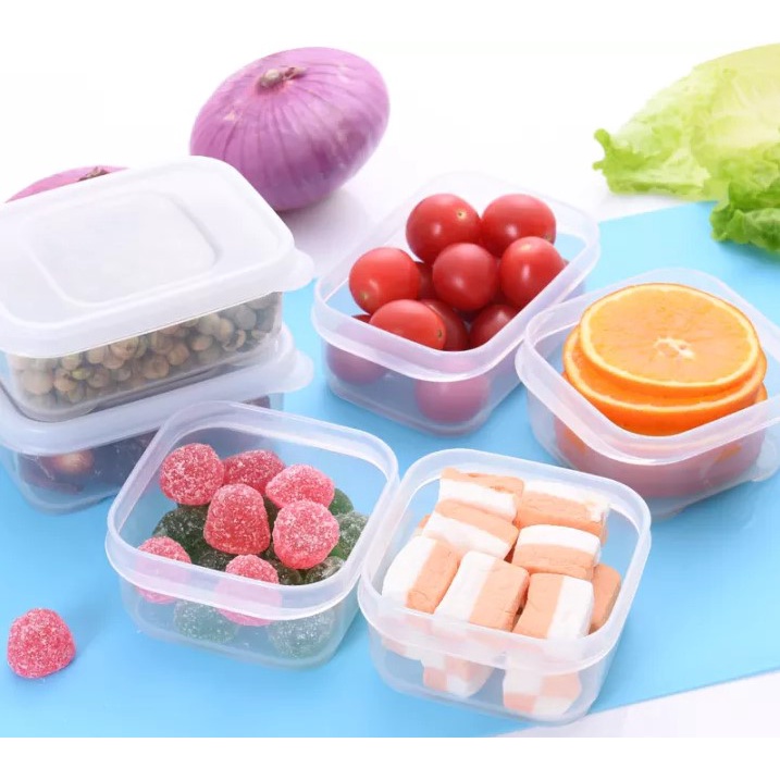 Set 3 hộp 200ml/4 hộp 100ml hộp trữ đông cho bé Nakaya
