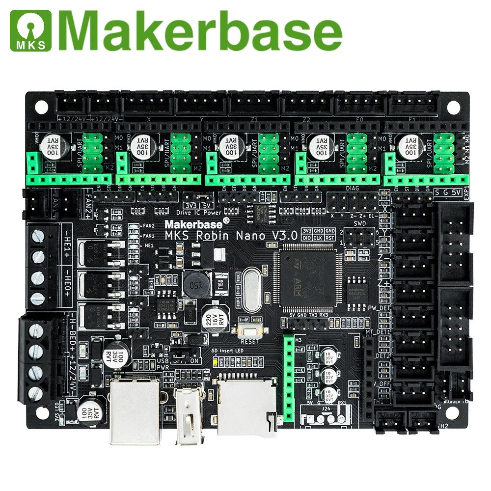 Board điều khiển máy in 3d Makerbase MKS Robin Nano V3.0 32Bit và 4 TMC2209