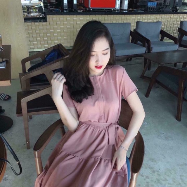 Váy baby thắt nơ