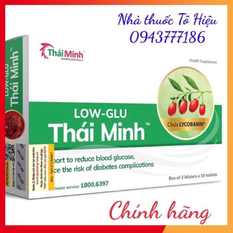 LOW-GLU Thái Minh hỗ trợ giảm đường huyết, giảm nguy cơ biến chứng do tiểu đường