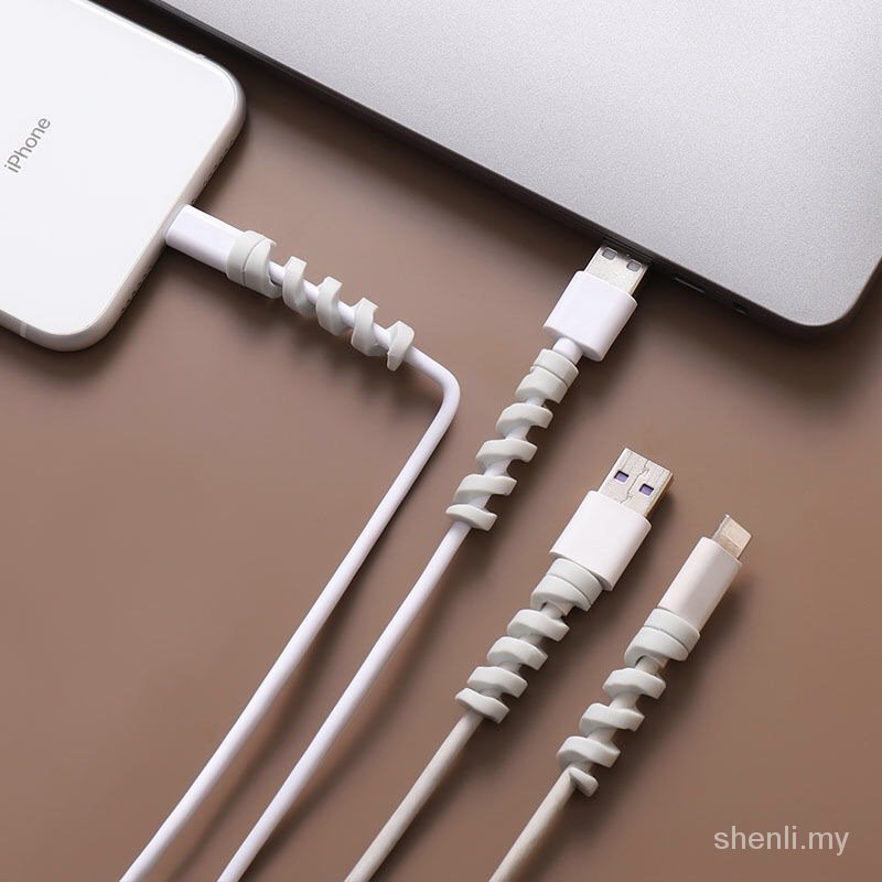Phụ Kiện Bảo Vệ Dây Cáp Sạc Chống Đứt Tiện Dụng Màu Sắc Ngẫu Nhiên