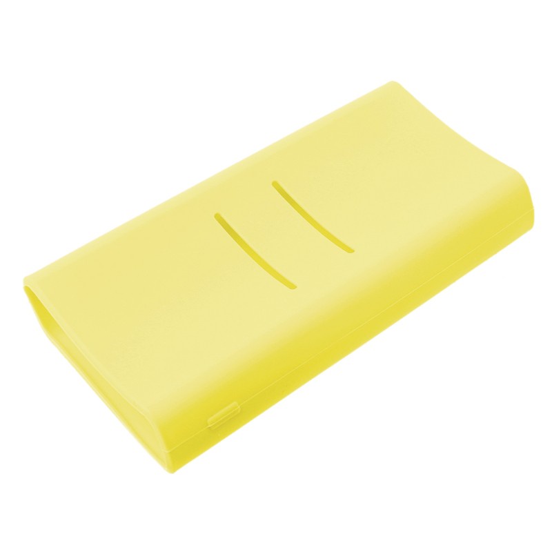 Vỏ bảo vệ sạc dự phòng bằng silicon chống trượt cho Xiaomi mi 2C 20000mAh