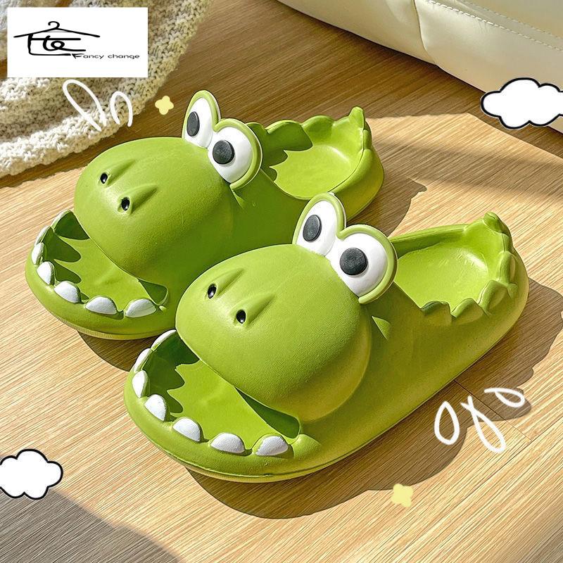 Dép Sandal Bít Mũi Đế Mềm Chống Trượt Chống Nước In Hình Hoạt Hình Dễ Thương