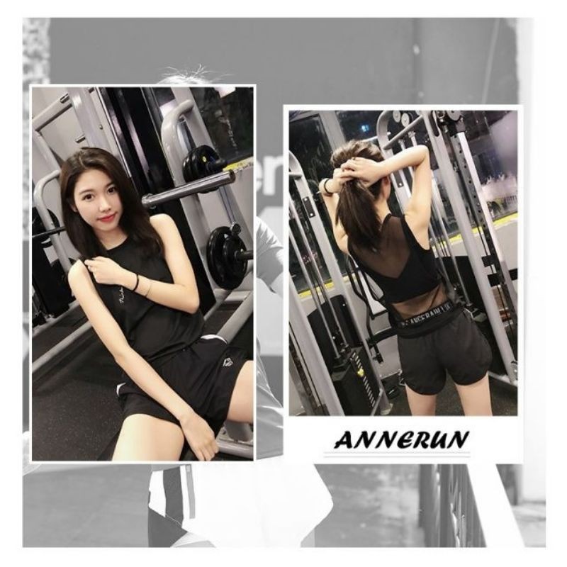 Áo tank top thể thao tập gym yoga nữ Y