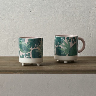 Ly mug starbucks 12oz dews on leaves