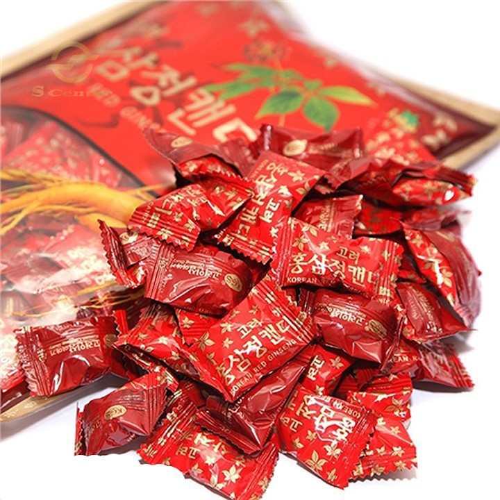 Kẹo sâm đỏ KGS Hàn Quốc có đường bịch 300gr