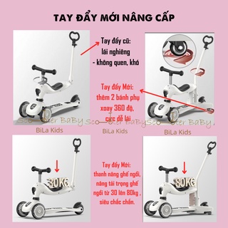 Xe scooter chòi chân cho bé zinbang 3in1 scoot and ride trượt tập đi 1 - ảnh sản phẩm 7