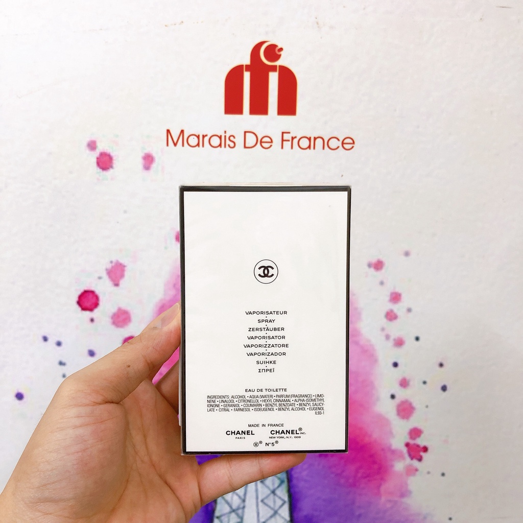 [chính hãng] [Siêu tốc]Nước Hoa Nữ CHANEL NO5 LEAU EDT 100ml