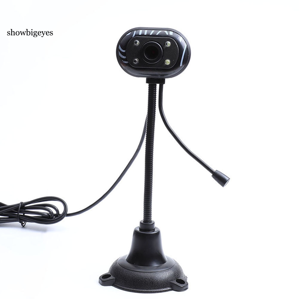 Webcam Sges Usb 2.0 Tầm Nhìn Ban Đêm Có Mic Cho Laptop Pc | BigBuy360 - bigbuy360.vn