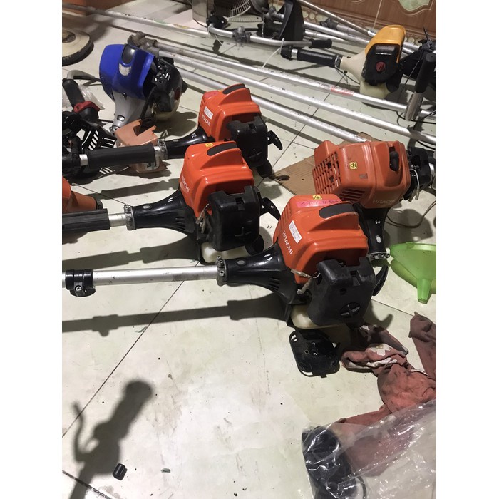 Máy cắt cỏ HITACHI NHẬT BẢN, máy cắt cỏ động cơ 2 thì mini gia đình tiết kiệm nhiên liệu hàng chuẩn